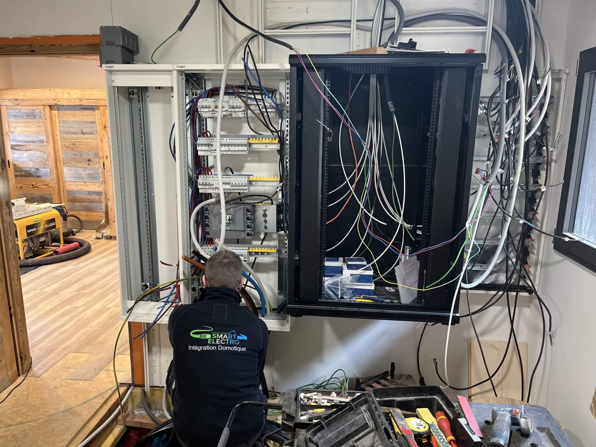 TABLEAU ELECTRIQUE DOMOTIQUE